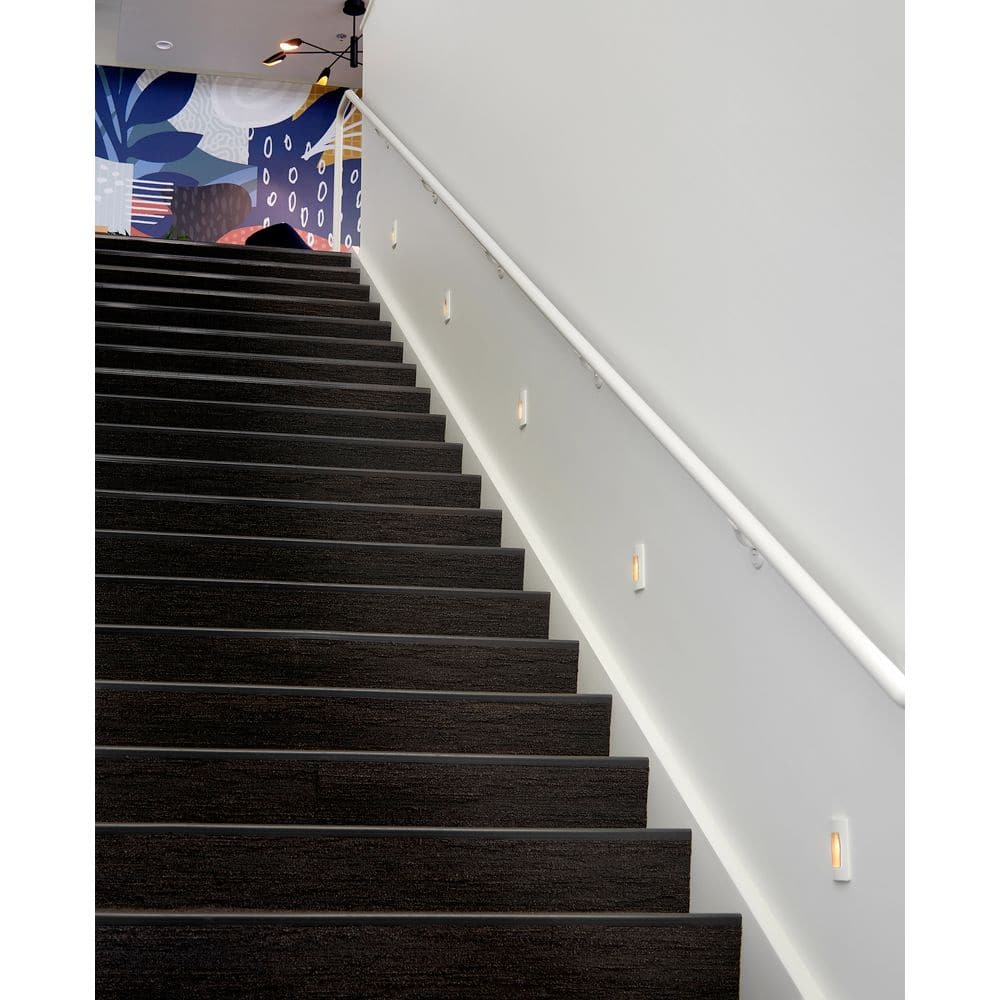Landscape Lighting Luna Horizontal 120v 3000K LED Step Light, Satin White price history on PriceWatchPro