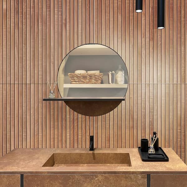 Apollo Tile Bois Brown 4 in. x 0.43 in.Matte Porcelain Subway Deco Wall and Floor Sample Tile (0.14 Sq. ft./case) (1-pack)