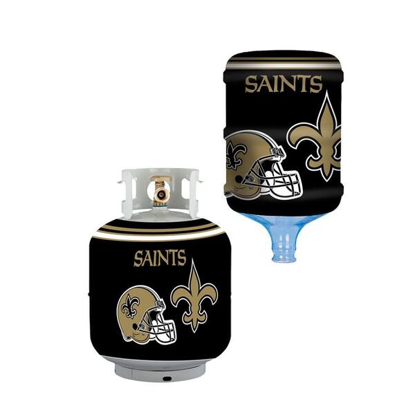 Unbranded New Orleans Saints Propane Tank Cover/5 Gal. Water Cooler Cover