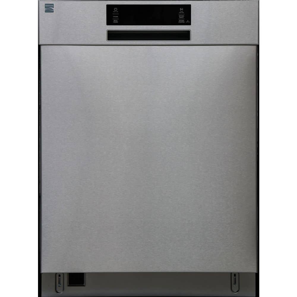 24 in. Front Control Standard Built-In Dishwasher in Fingerprint Resistant Stainless Steel W/Smart Dry, 6 cycles