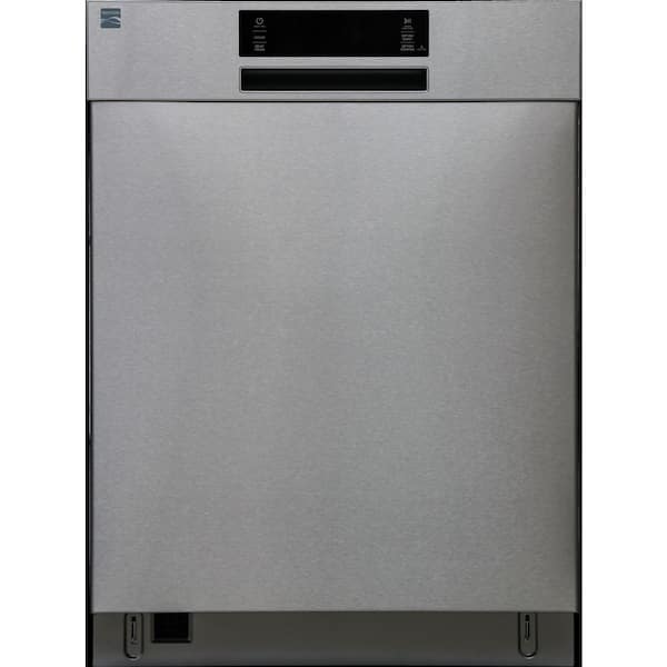 24 in. Front Control Standard Built-In Dishwasher in Fingerprint Resistant Stainless Steel W/Smart Dry, 6 cycles