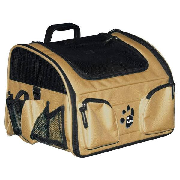 Pet Gear 14 in. L x 10 in. W x 9 in. H Tan The Ultimate Traveler