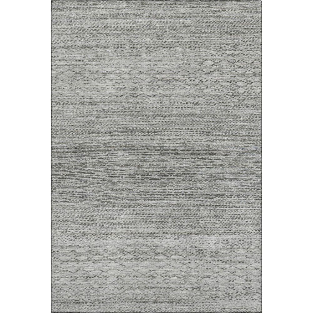 Addison Rugs Mayfield Premium Machine Washable Abstract AMF2150 Gray 8 ...