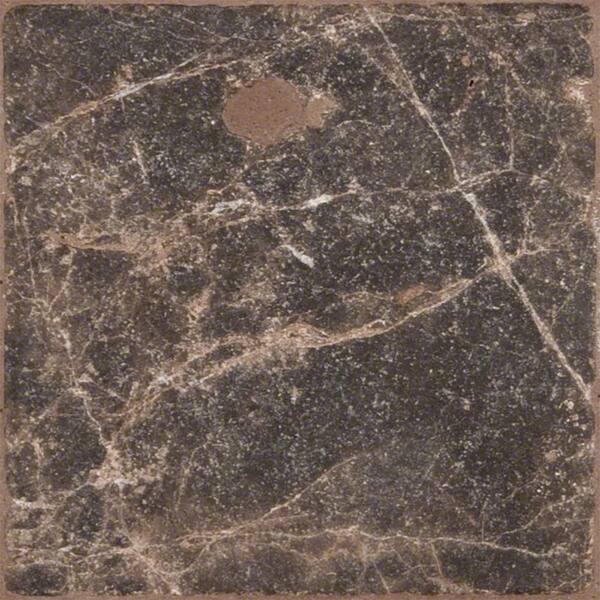 MSI Emperador Dark 4 in. x 4 in. Tumbled Marble Floor and Wall Tile (1 sq. ft. / case)