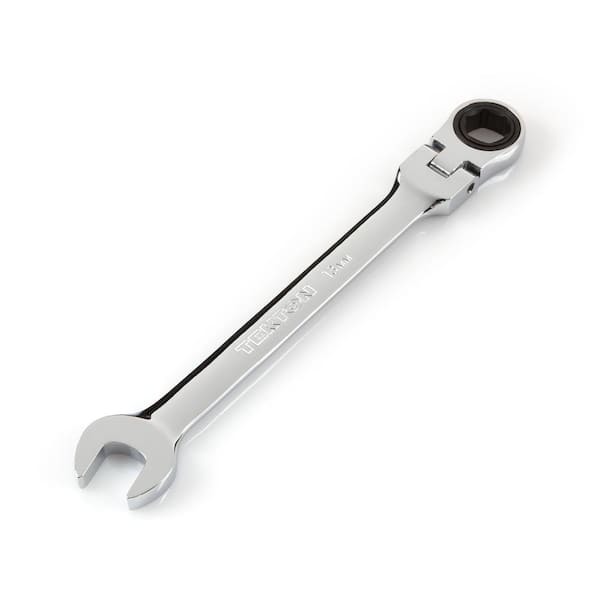 TEKTON 13 mm Flex-Head Ratcheting Combination Wrench