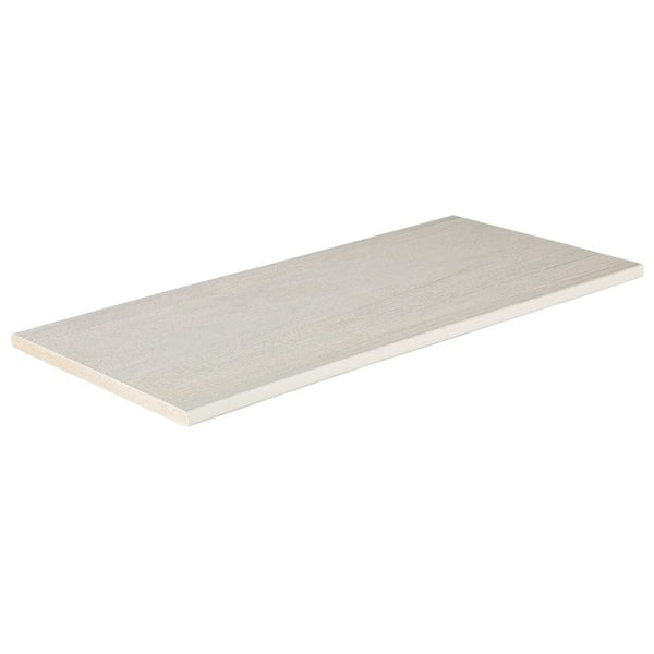 Composite Legacy 1/2 in.x12 in.x12 ft. Square Whitewash Cedar Composite Fascia (Actual: 0.58 in.x11.95 in.x12 ft.)