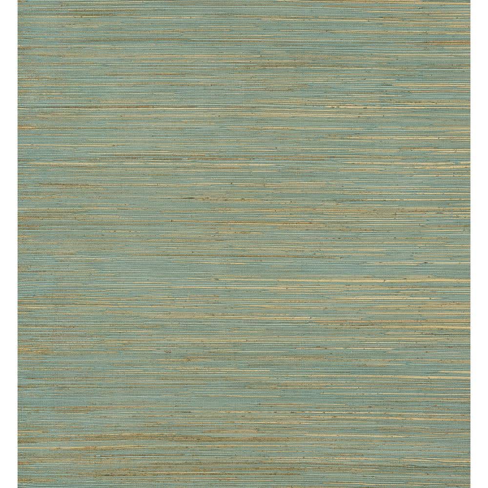 Kira Turquoise Hemp Grasscloth Non-Pasted Grass Cloth Wallpaper price history on PriceWatchPro