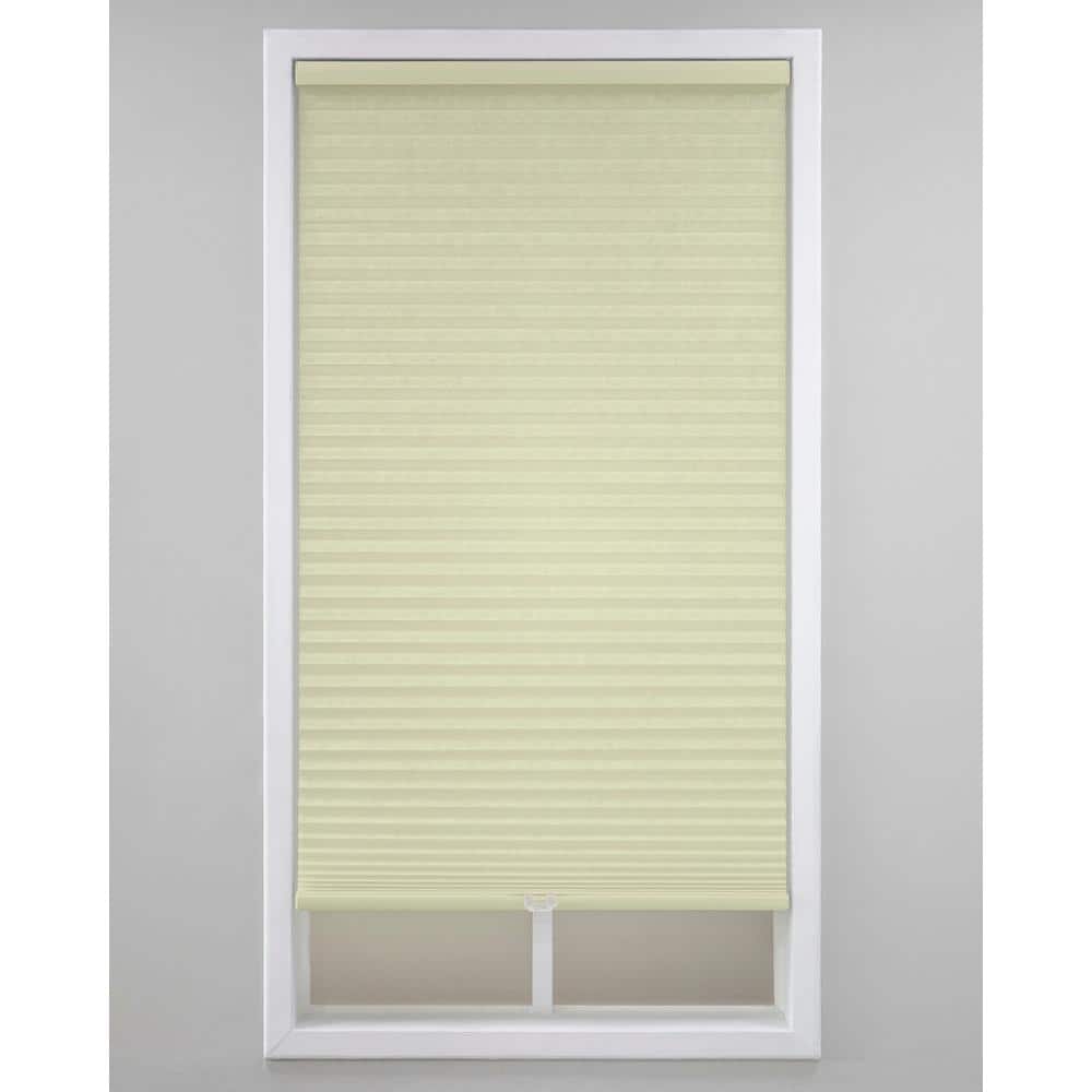 Eclipse Alabaster Cordless Light Filtering Polyester Cellular Shades - 67 in. W x 48 in. L ...