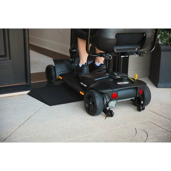 EZ-ACCESS TRANSITIONS Angled Entry Mat, Black, 2 in. TAEMBLK01 2.0