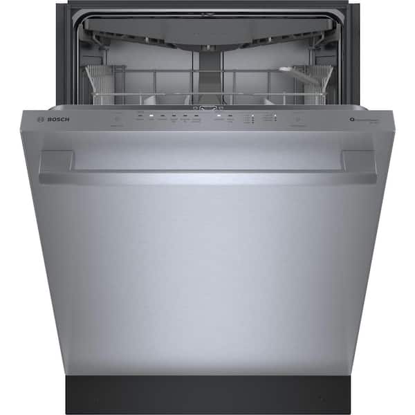 Bosch - SHSM63W52N - 300 Series 24'' Scoop Handle Dishwasher