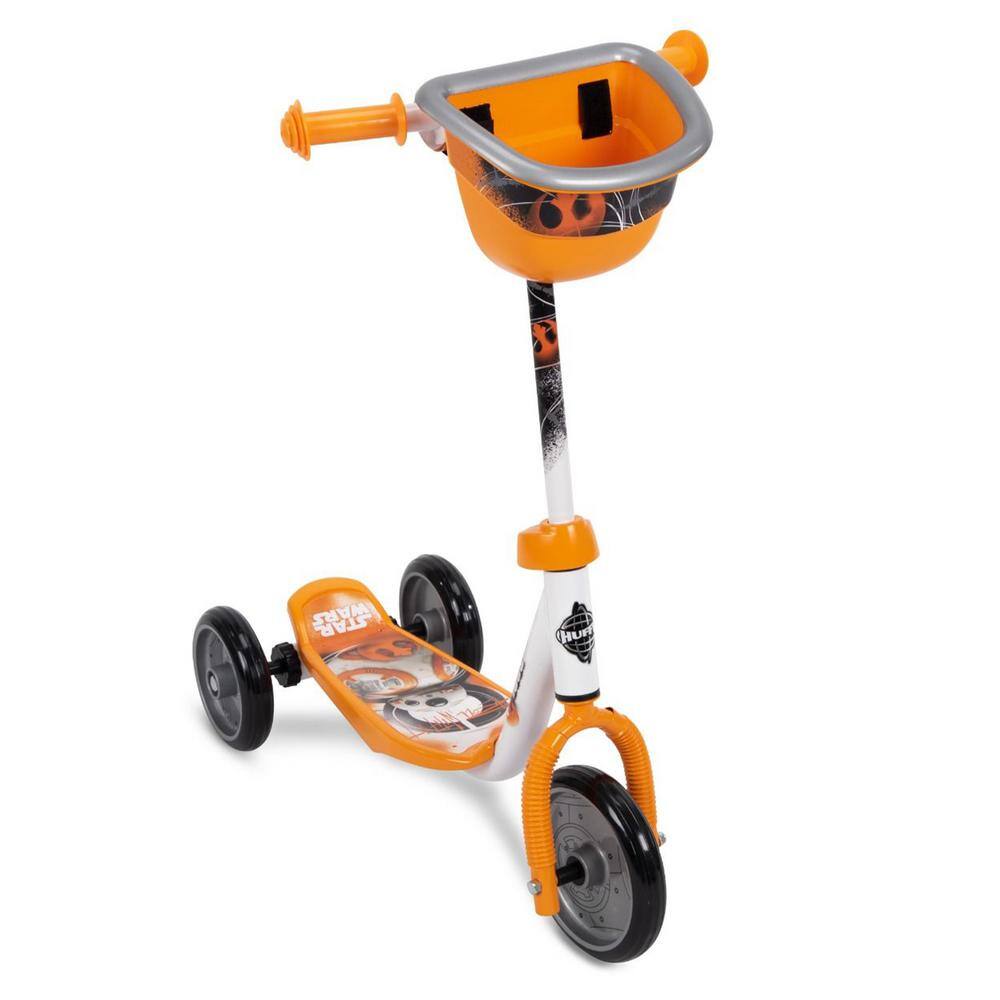 UPC 028914788487 product image for Huffy Star Wars BB8 Preschool Toddler Kick Scooter with Storage, Orange | upcitemdb.com