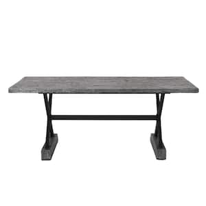 Chalmette Grey Rectangle St 1 Outdoor Dining Table