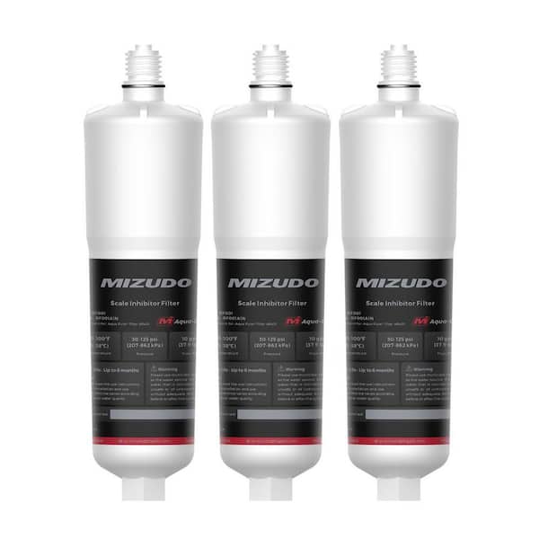 AP431 Replacement Cartridge for Aqua-Pure AP430SS, Whole House Scale Inhibition Filter, Water Heater Softener, 3 Pack
