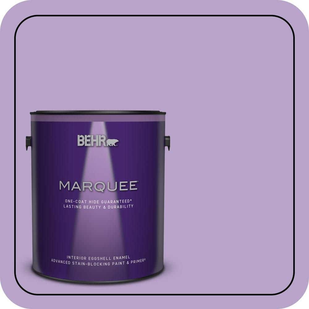 1 gal. #650B-4 Violet Fields Eggshell Enamel Interior Paint & Primer price history on PriceWatchPro
