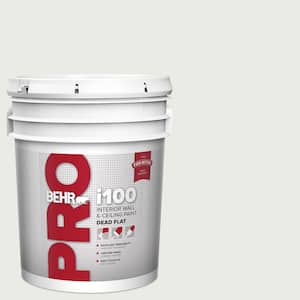 5 gal. #PPU12-12 Gallery White Dead Flat Interior Paint