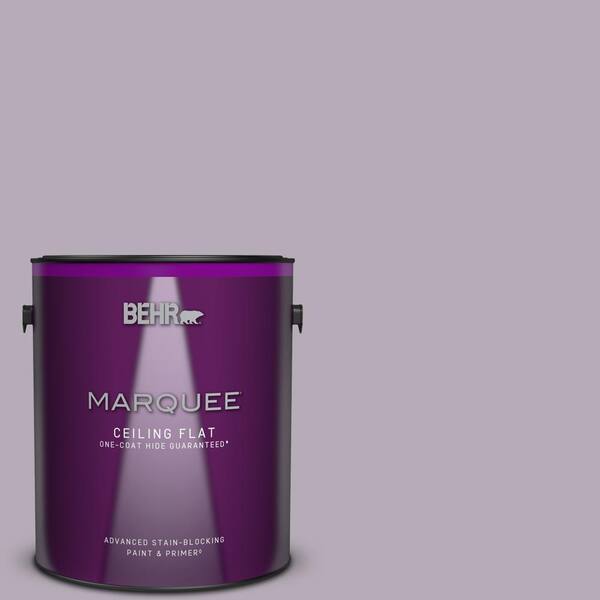 BEHR MARQUEE 1 gal. #MQ5-36 Audition One-Coat Hide Ceiling Flat Interior Paint & Primer
