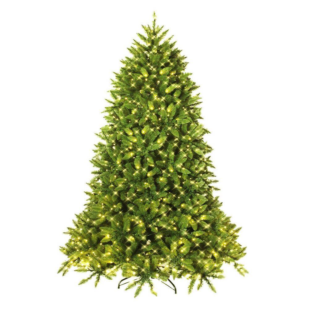 Reviews for WELLFOR 7.5 ft. PreLit LED Full Artificial Christmas Tree