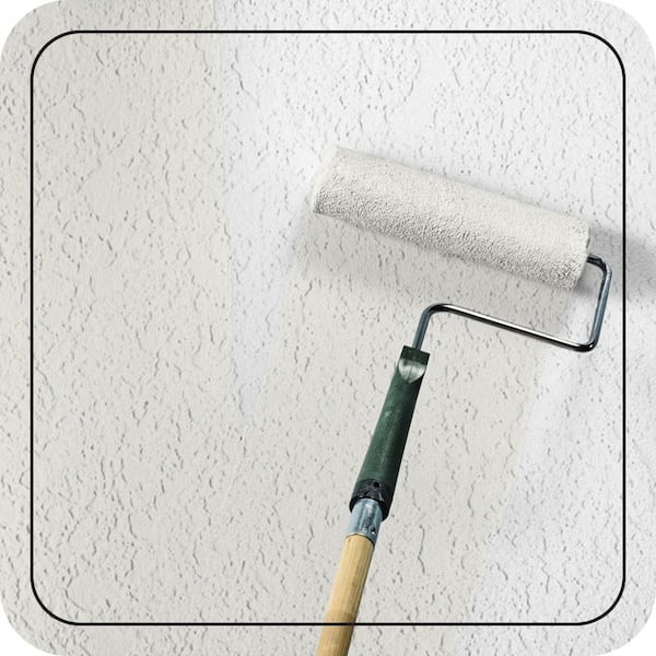 5 gal. Designer Collection #DC-006 First Snow Satin Enamel Exterior Paint & Primer