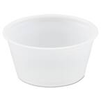 SOLO Plastic Souffle Portion Cups, 2 oz., Translucent, 2500 Per Case ...