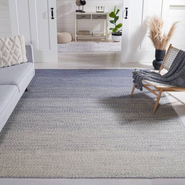 Natural Fiber 6 ft. x 9 ft. Natural/Gray Ombre Area Rug