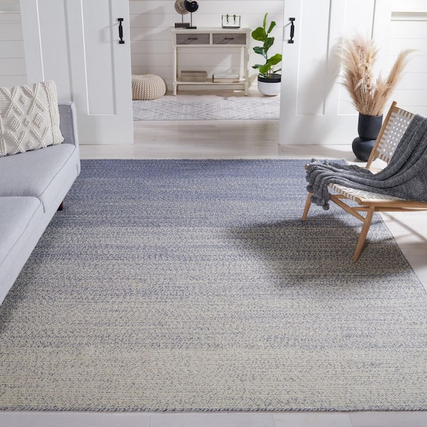 Natural Fiber 8 ft. x 10 ft. Natural/Gray Ombre Area Rug