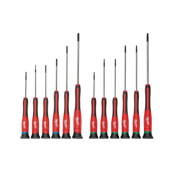In Case For Easy Carry 12 PRECISION SCREWDRIVERS SET Same Day Despatch 