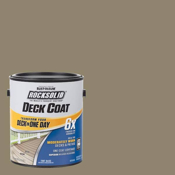 Rust-Oleum RockSolid 1 gal. River Rock Exterior 6X Deck Coat