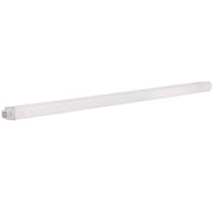 24 in. Wall Mounted Replacement Towel Bar Rod in Clear