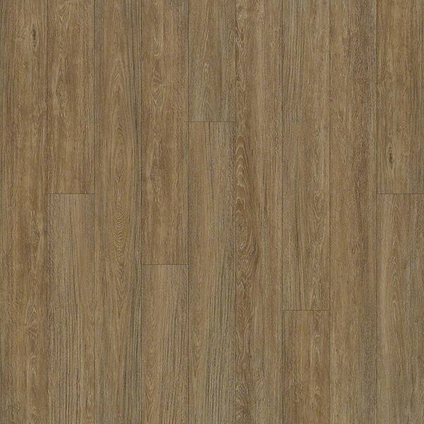 Floorte Denver 8 in. x 72 in. Empire Resilient Vinyl Plank Flooring (31.51 sq. ft. / case)