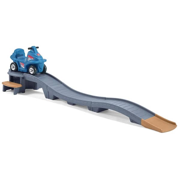 Up and Down Roller Coaster Platinum Edition with 9-Foot Track and Ride-On Car