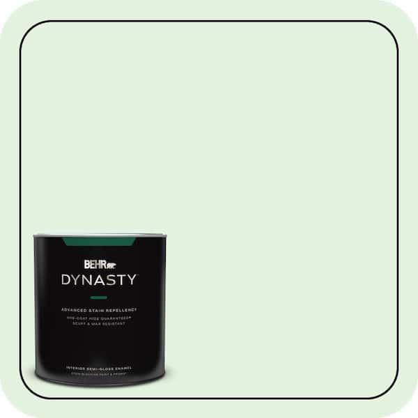 BEHR DYNASTY 1 qt. #440A-2 Sea Cap Semi-Gloss Enamel Interior Stain-Blocking Paint & Primer