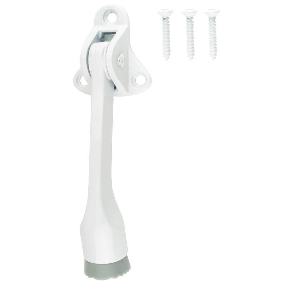 White Kick Down Door Stop