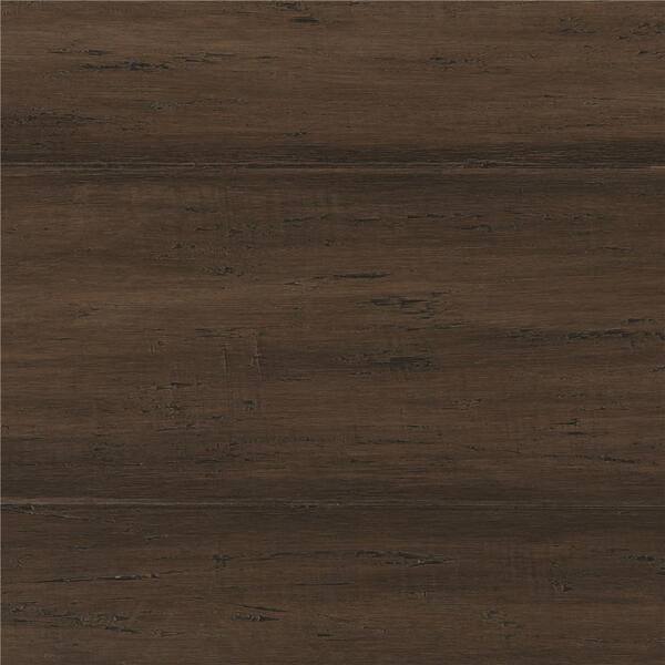 Home Decorators Collection Hand Scraped Strand Woven Mushroom 1/2 in. T x 5-1/8 in. W x 36 in. L Engineered Click Bamboo Flooring