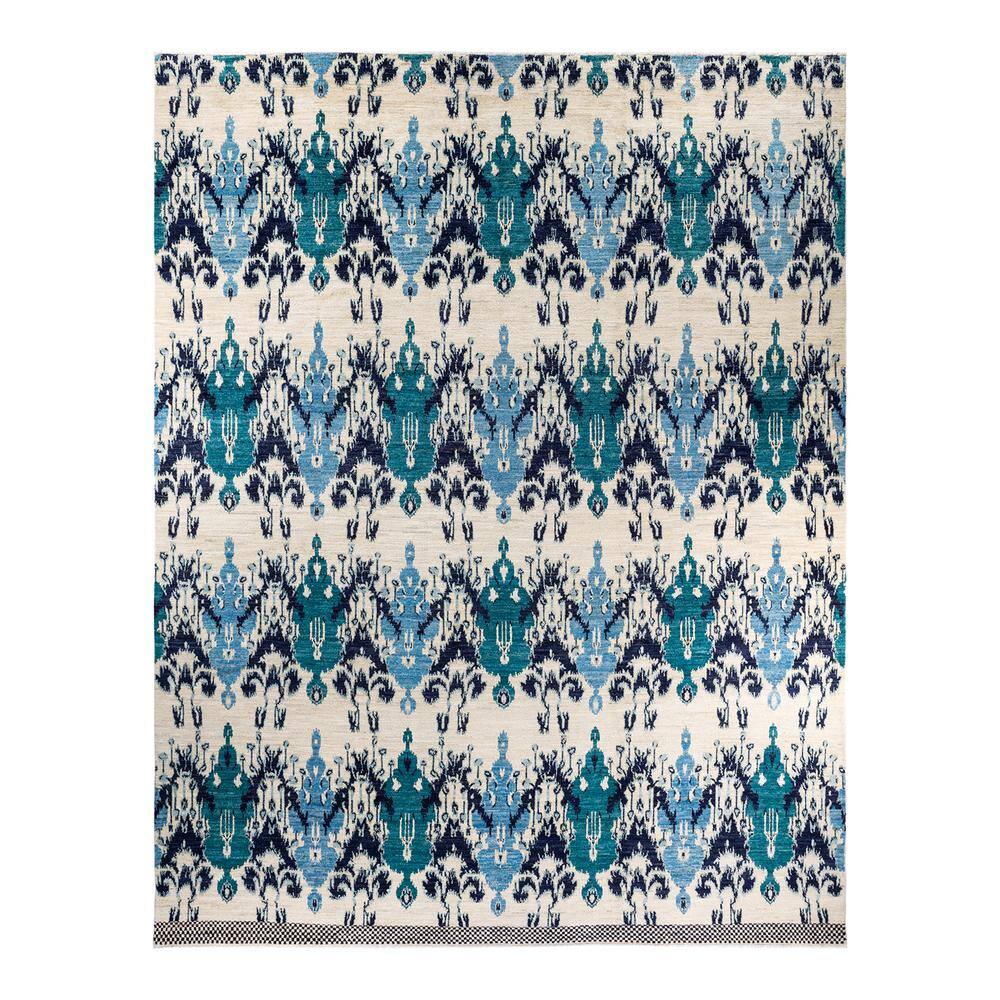Modern Handmade Ivory 15 ft. 2 in. x 11 ft. 9 in. Indoor Area Rug price history on PriceWatchPro