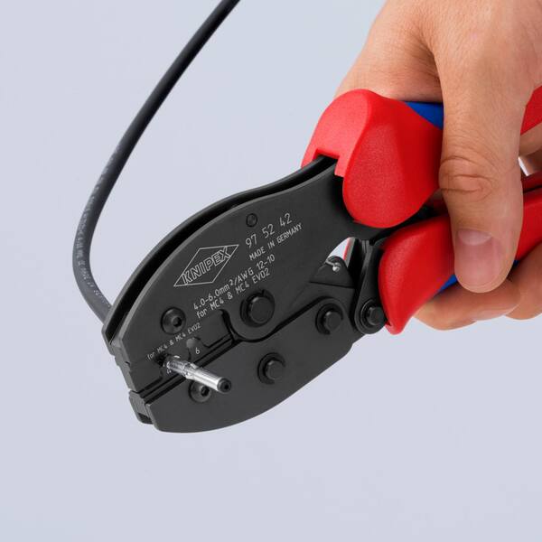 KNIPEX 8.5 in PreciForce Crimp Tool for MC4 MC4 EVO 2 97 52 42 The Home Depot