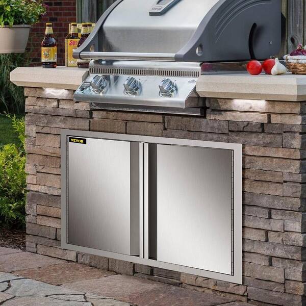 Stainless doors shop for outdoor kitchen