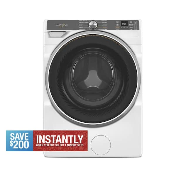 5.0 cu. ft. Front Load Washer in White with FreshFlow Vent System
