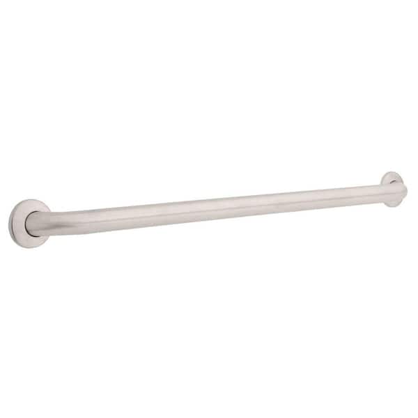 Delta 1-1/2 in. x 36 in. Concealed Mounting Grab Bar in Stainless