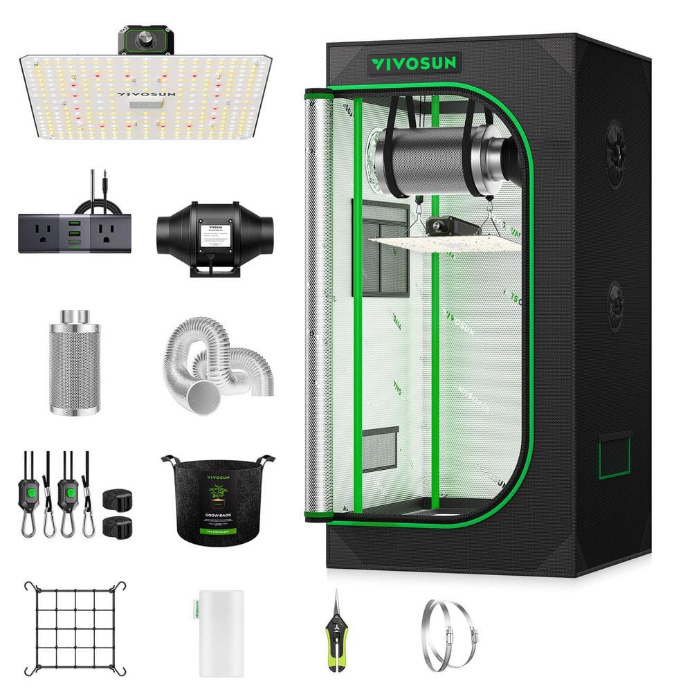 VIVOSUN 2 ft. x 2 ft. Indoor Grow Tent Kit with GrowHub WiFi