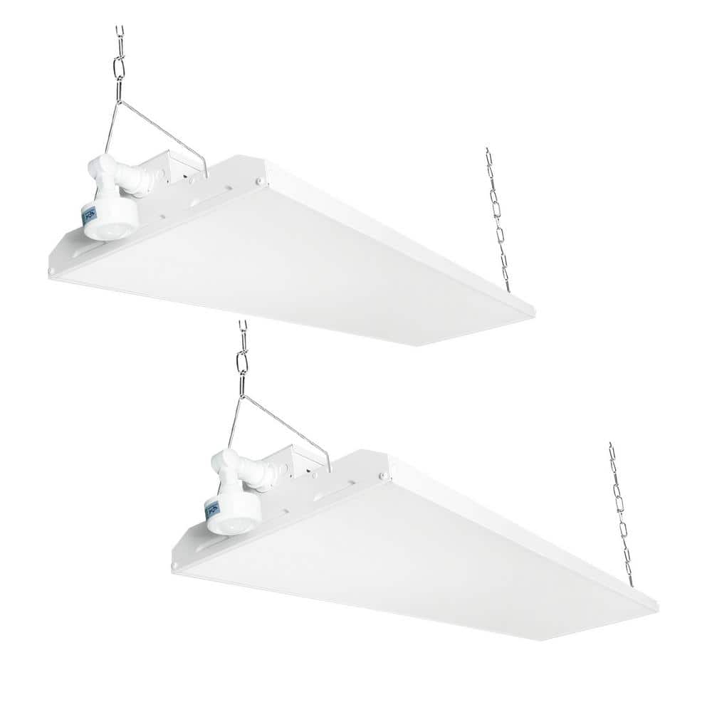 4 ft. 40500 Lumens 1000-Watt Equivalent Integrated LED Dimmable High Bay Light 5000K Daylight with Motion Sensor(2-Pack) price history on PriceWatchPro