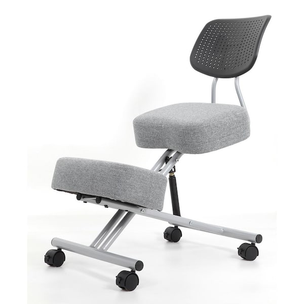 Furniture of America Legacy Regular Gray Mesh-Seat 3D Adjustable