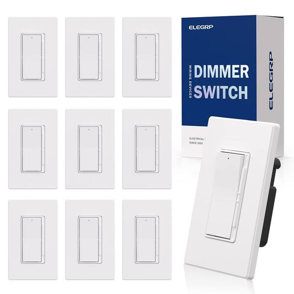 Etokfoks Dimmer Light Switch for 300W LED/CFL and 600W Incandescent