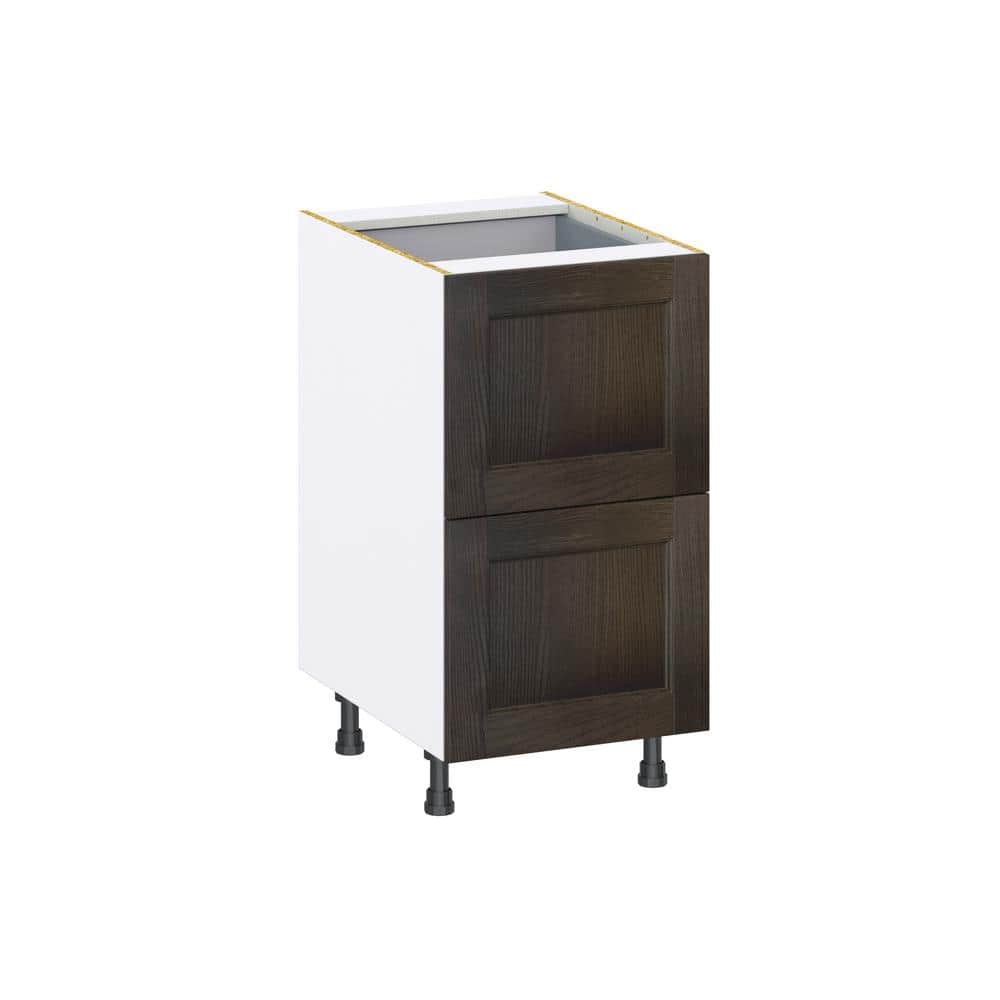 Georgetown 18 in. W x 24 in. D x 34.5 in. H Assembled Drawer Base Kitchen Cabinet in Chestnut with 3-Drawers price history on PriceWatchPro