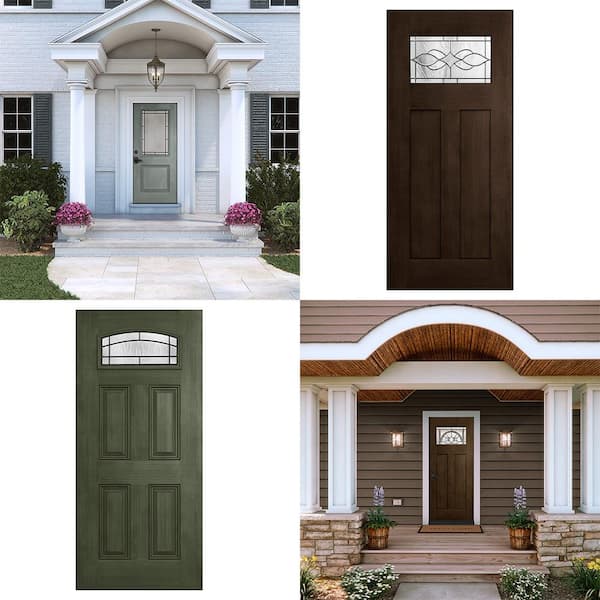 Statement Collection Customizable Fiberglass Prehung Front Door Statement Collection Customizable Fiberglass Prehung Front Door