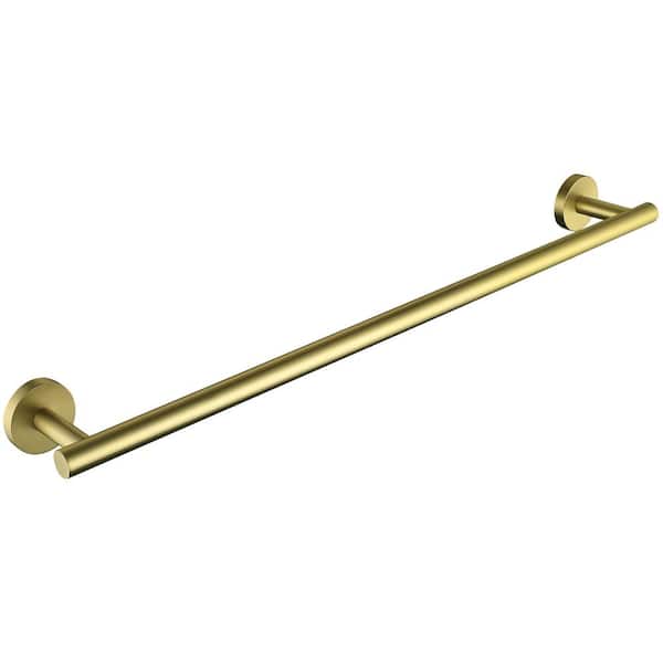 ATKING Bathroom 24 in. Wall Mounted Towel Bar Rustproof Towel Rack in Gold
