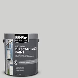 1 gal. #N520-1 White Metal Eggshell Direct to Metal Interior/Exterior Paint
