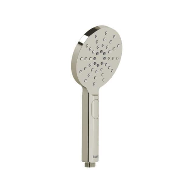 RIOBEL 2-Spray Wall Mount Handheld Shower Head 1.75 GPM in Polished Nickel