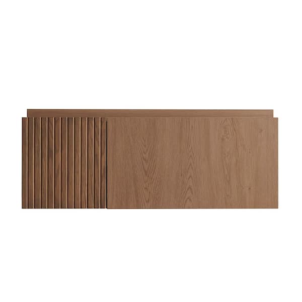 Aria 35.43 in. W Bath Vanity Cabinet without Top in Ancient Oak with Door and Drawer