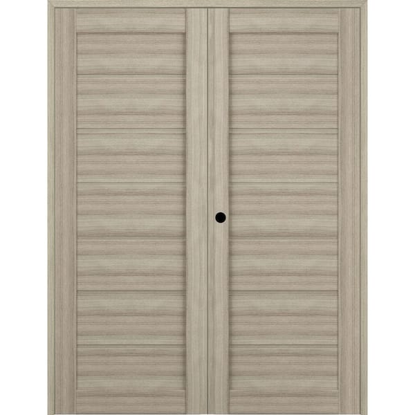 Belldinni Alda 60 in. x 79.375 in. Right Hand Active Shambor Wood Composite Double Prehung Interior Door