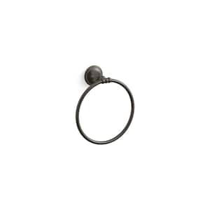 Wall Mounted Towel Ring in Oil Rubbed Bronze